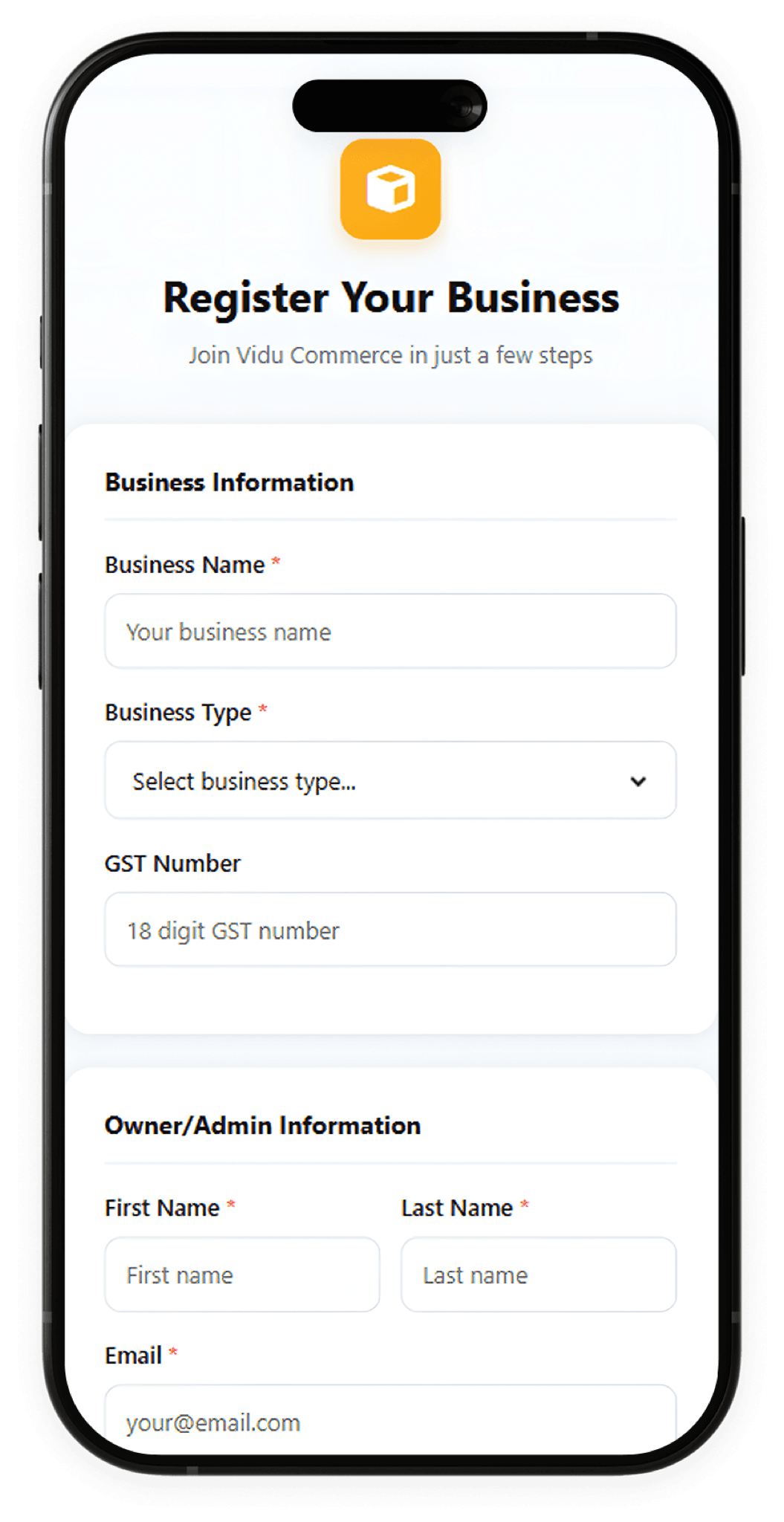 BeeStock app screenshot - createinvoice