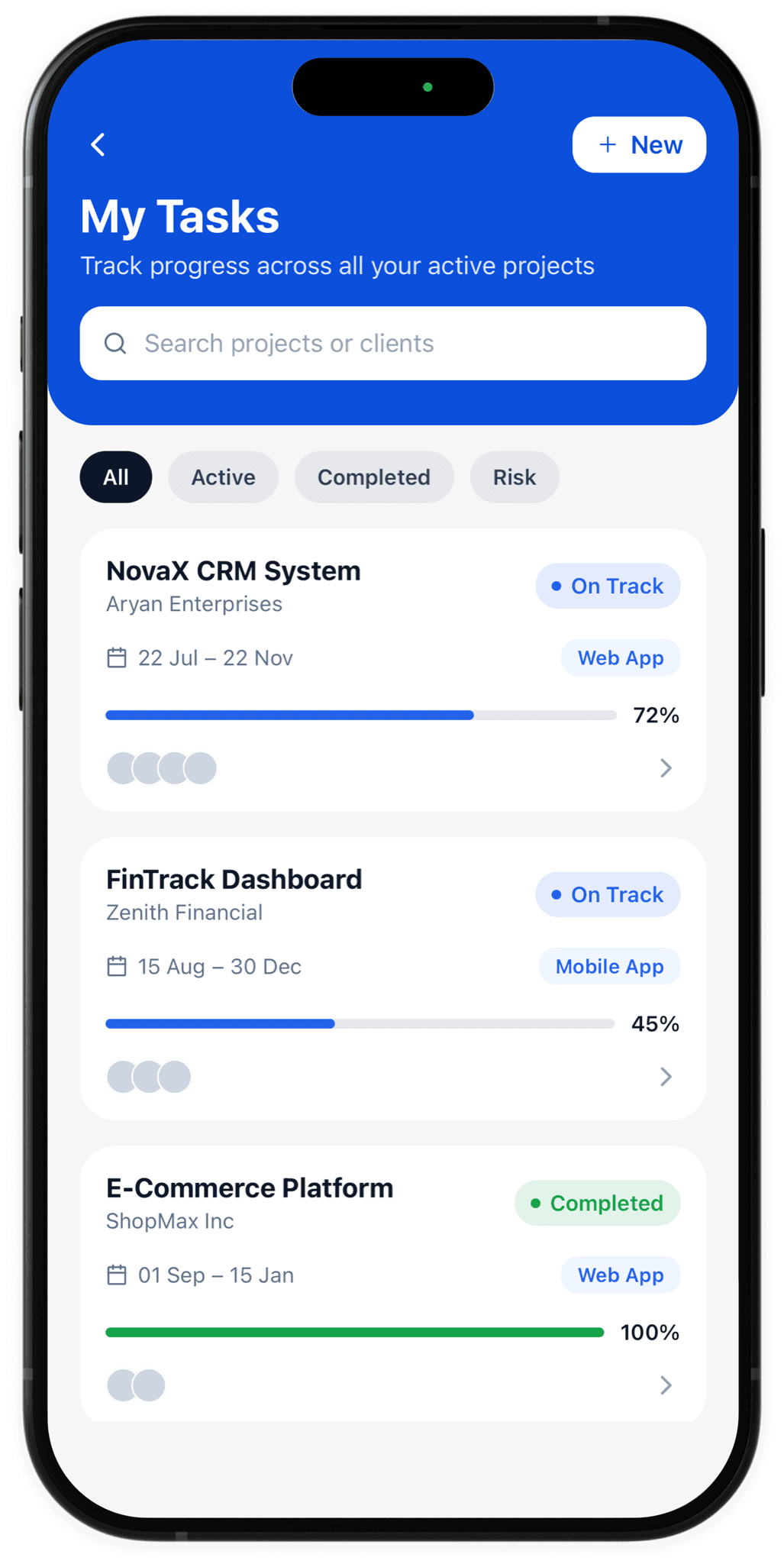WorkDiary app screen preview
