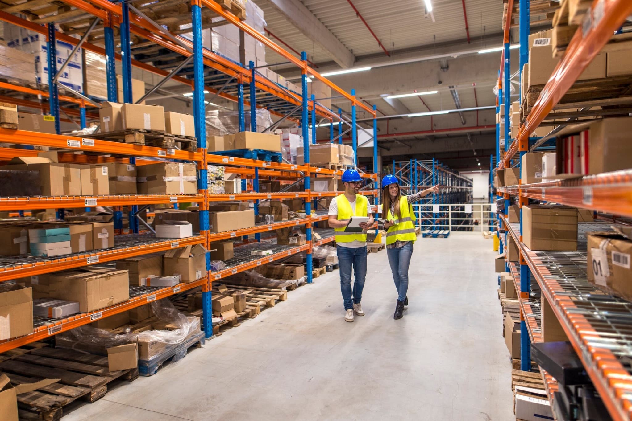 VIDU WMS warehouse management dashboard
